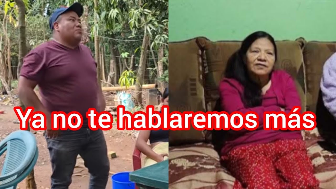Doña Tonita responde a los vídeos que hizo su hijo Miguel 😔😨