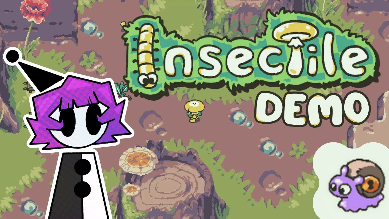 INSECTILE DEMO PLAYTHROUGH!! | Ghostly Violett