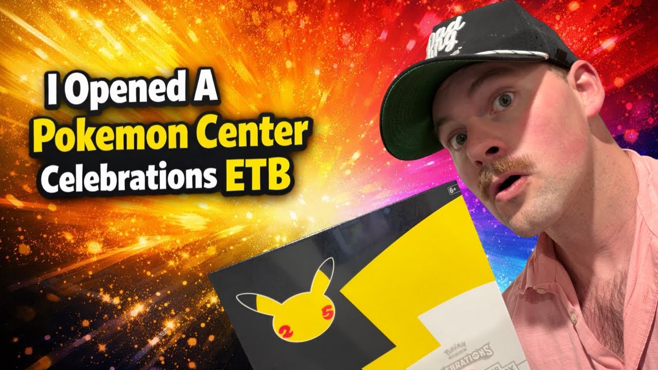 I Opened A Pokemon Center Celebrations ETB  