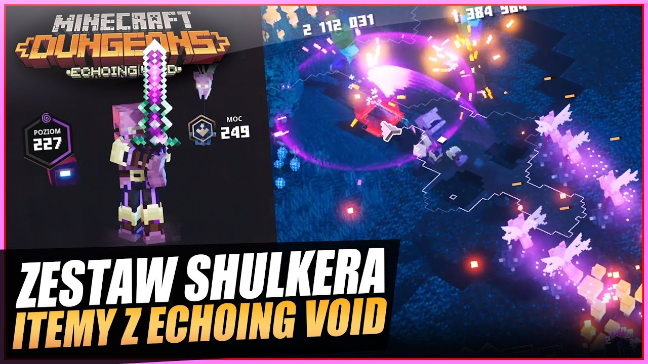 ZESTAW SHULKERA | Minecraft Dungeons Echoing Void
