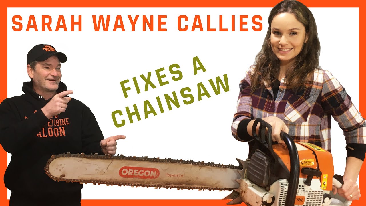 What Happens When An Actor Fixes a Chainsaw?