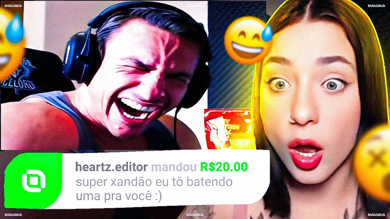 Os donates mais fracos da live do super xandão #33 ‹ Ellen reagindo ›