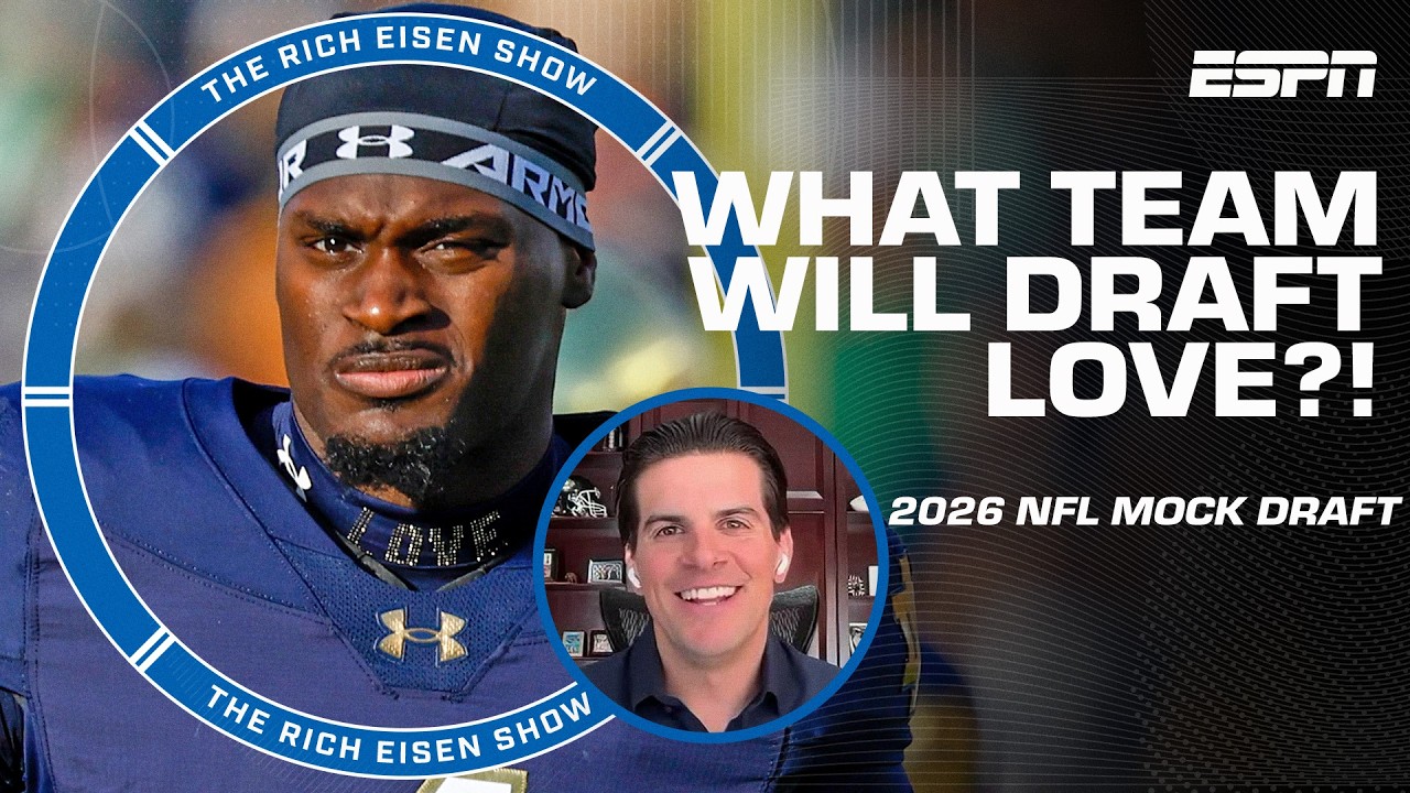 Field Yates says WHO will draft Jeremiyah Love? 👀 ‘He is ... the X-Factor’ | The Rich Eisen Show