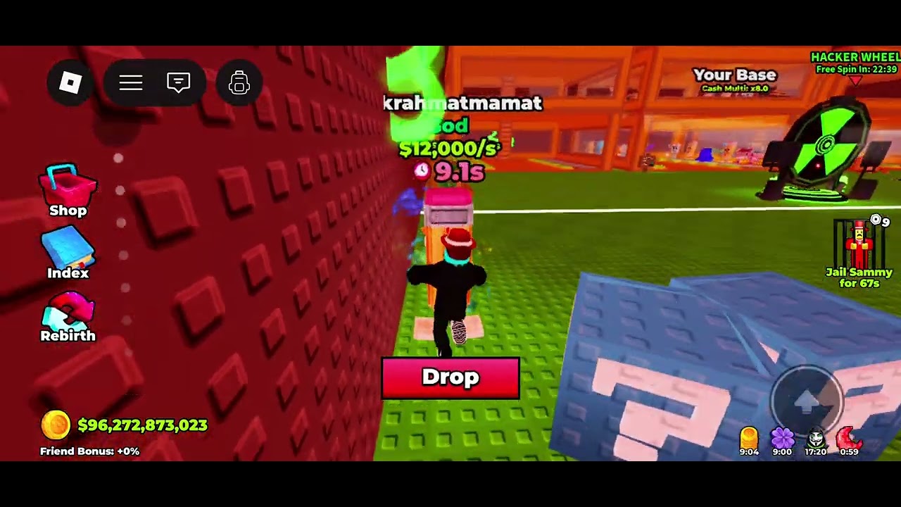 Break a lucky block admin Abuse.:)4