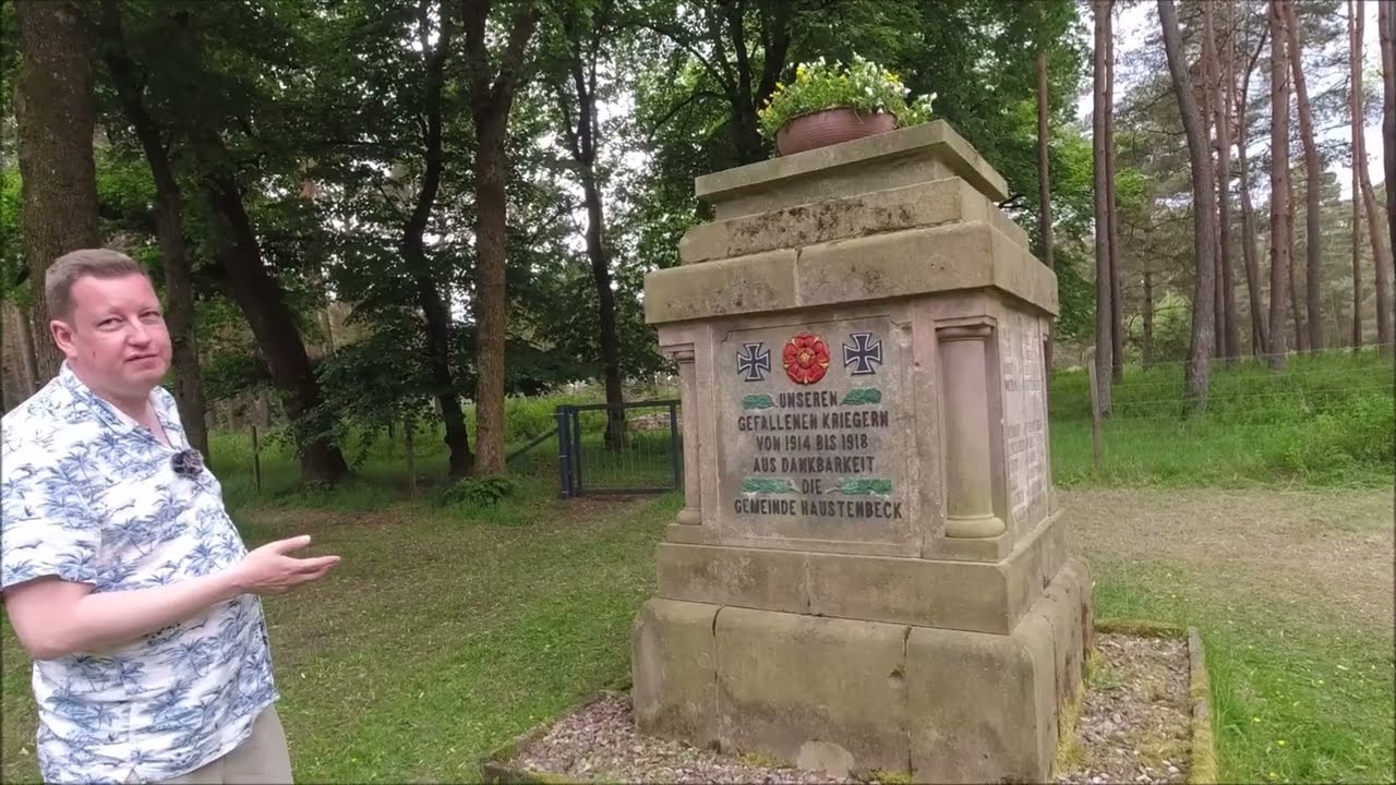 Der Friedhof der Wüstung Haustenbeck