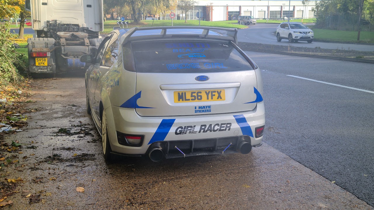 Ford Focus St Pops bangs and flames! #focusst #popsandbangs
