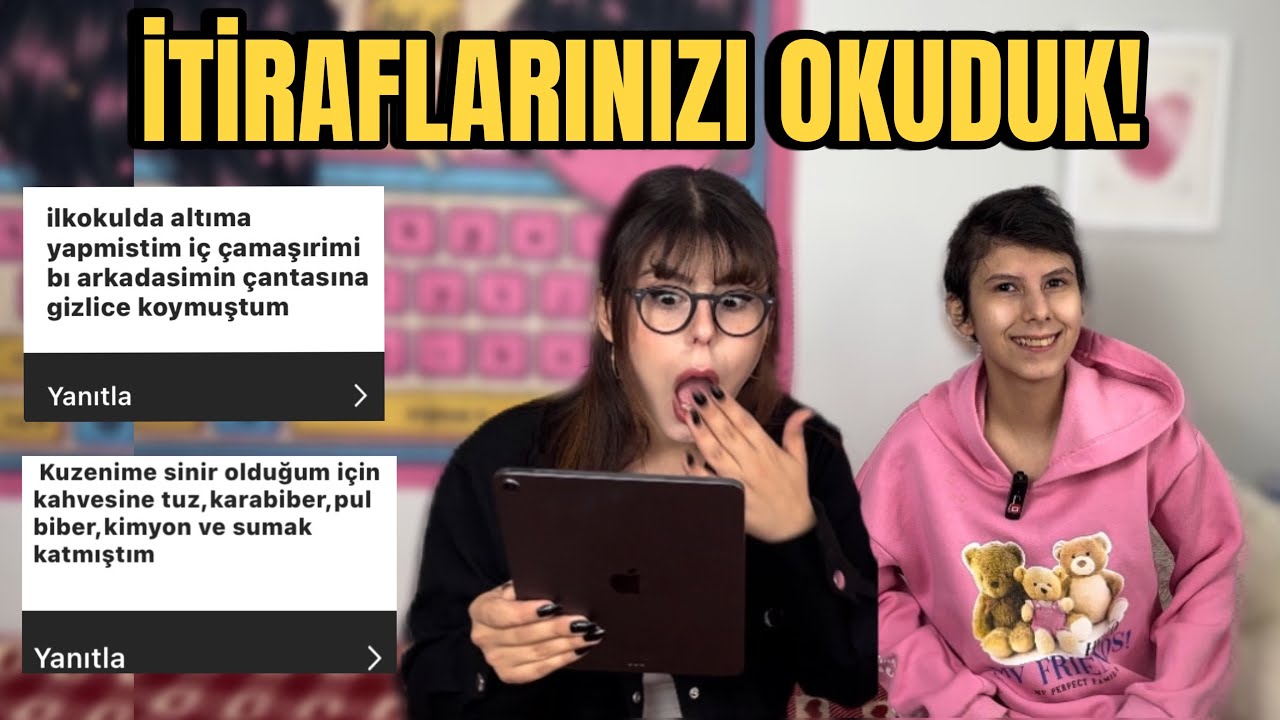 SİZLERDEN GELEN İTİRAFLARI OKUDUM w/ @Sumecindunyasi