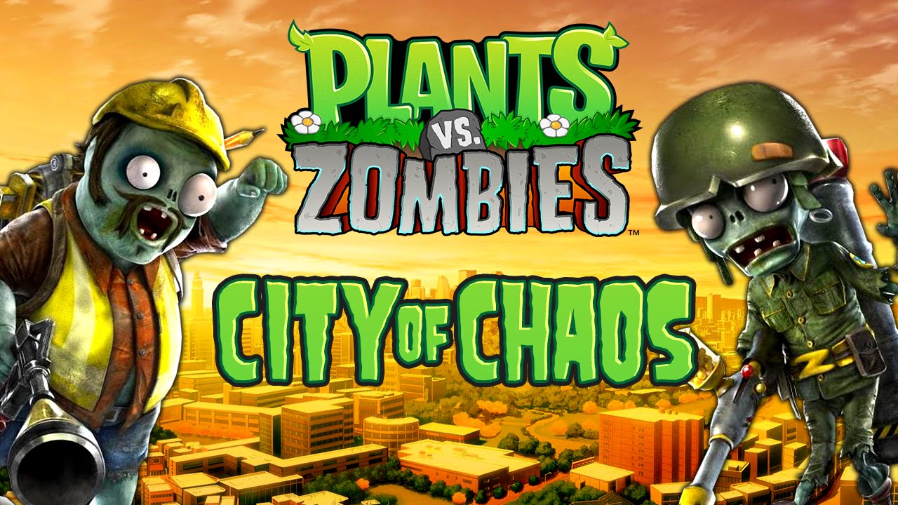 PLANTS VS ZOMBIES - CITY OF CHAOS ★ Call of Duty Zombies (Zombie Games)
