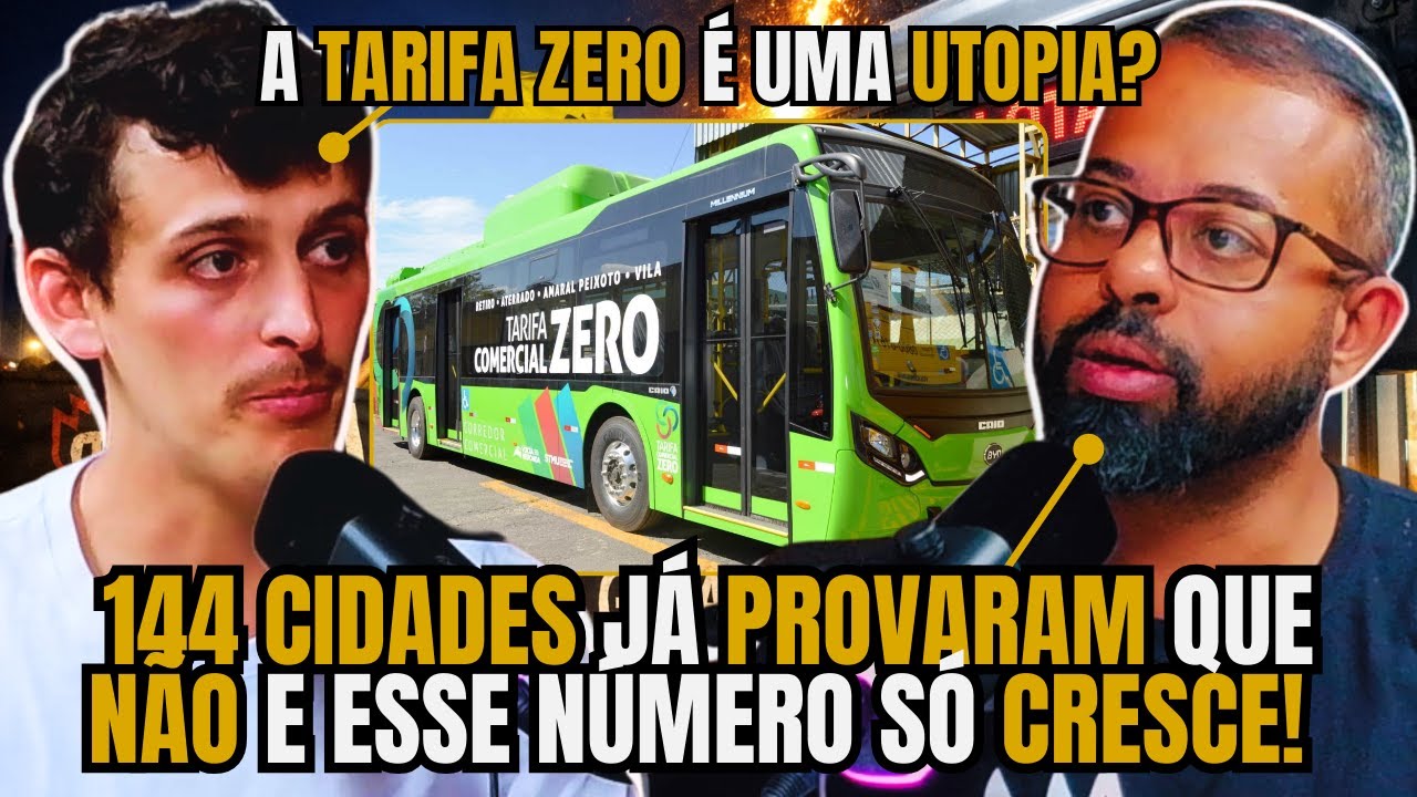 TARIFA ZERO JÁ É UMA REALIDADE! | VICTOR KHALED (MPL) - Podcast Prelúdio ☭