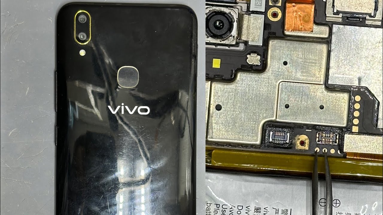 Vivo V9 Youth Y85 Lock Screen Forgot Factory Reset EDL Test Point With Unlock Tool