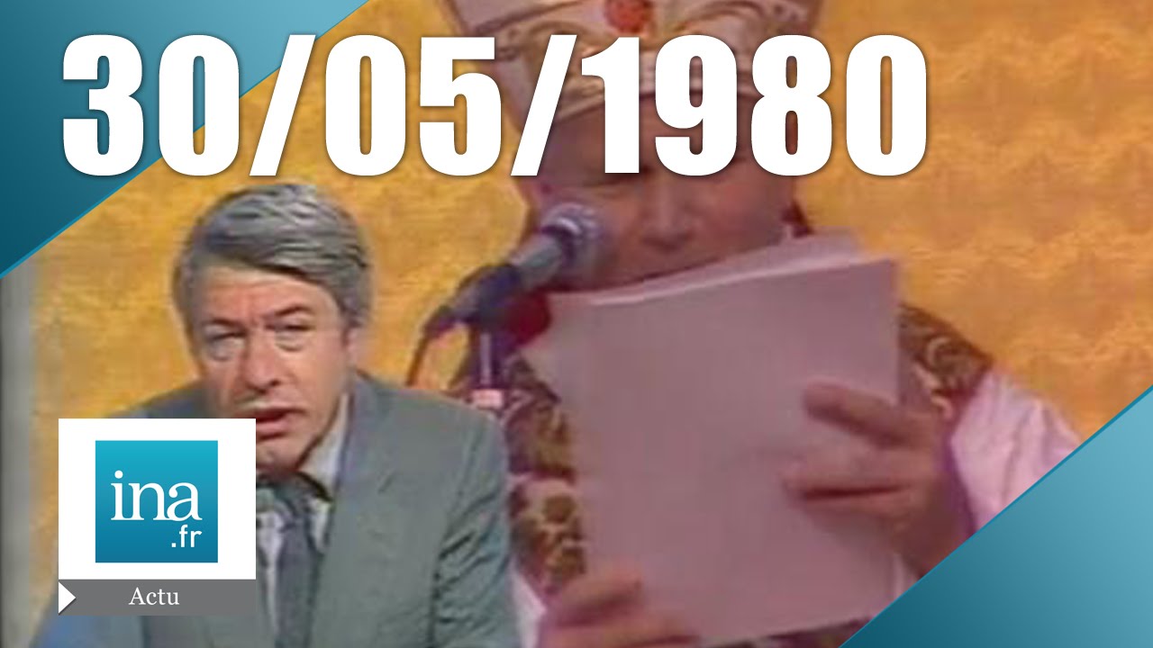 20h TF1 du 30 mai 1980 - Jean-Paul II en France | Archive INA