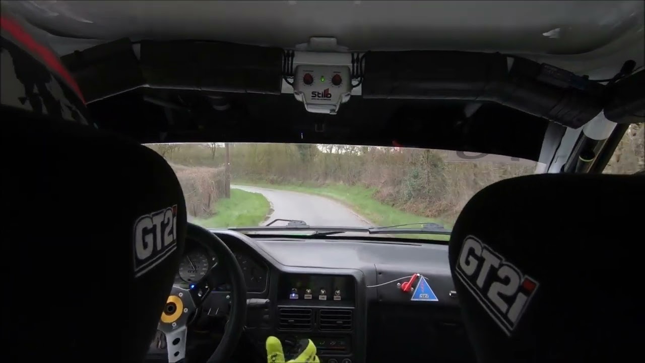 rallye de la vienne 2024 es4 B.Perrinaud / E.Perrinaud