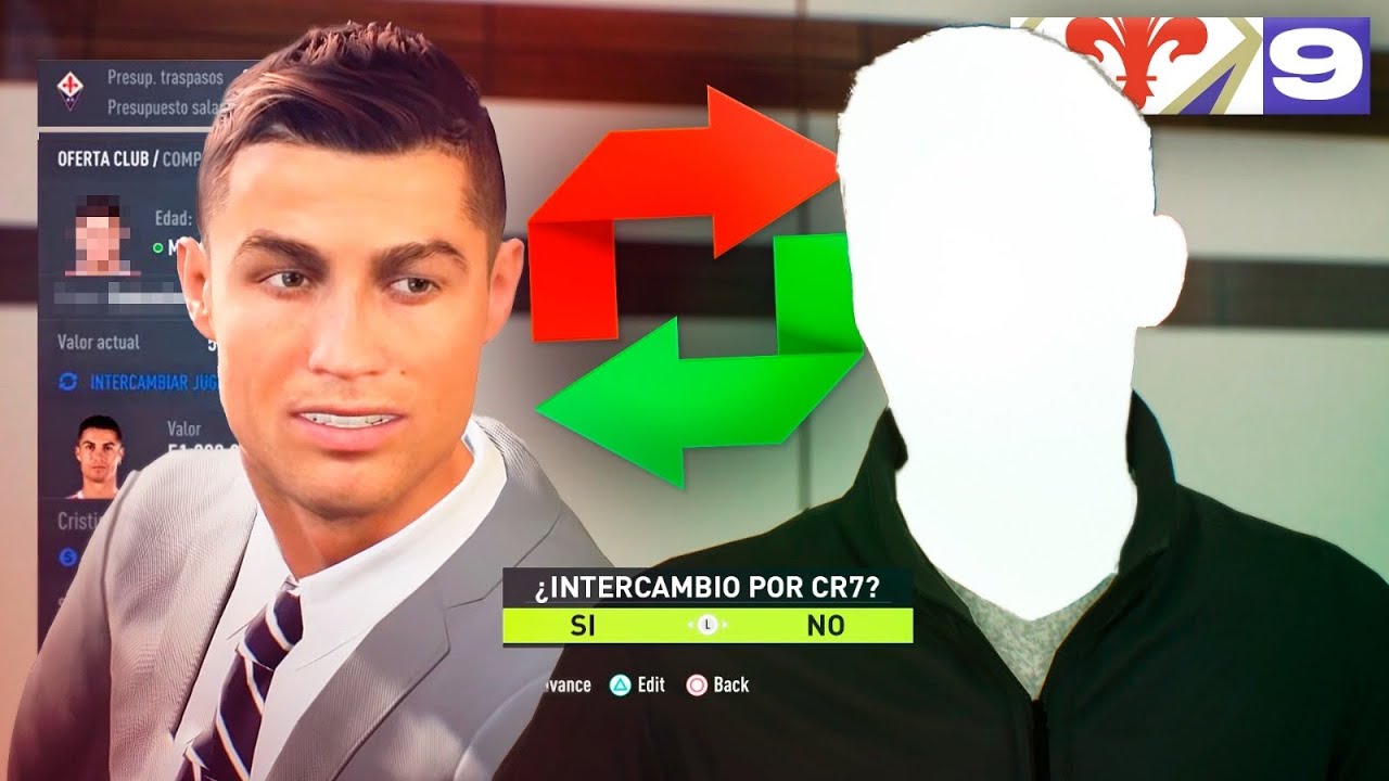 INTERCAMBIO A CRISTIANO RONALDO POR UNA FUTURA ESTRELLA | MODO CARRERA FIORENTINA EP. 9