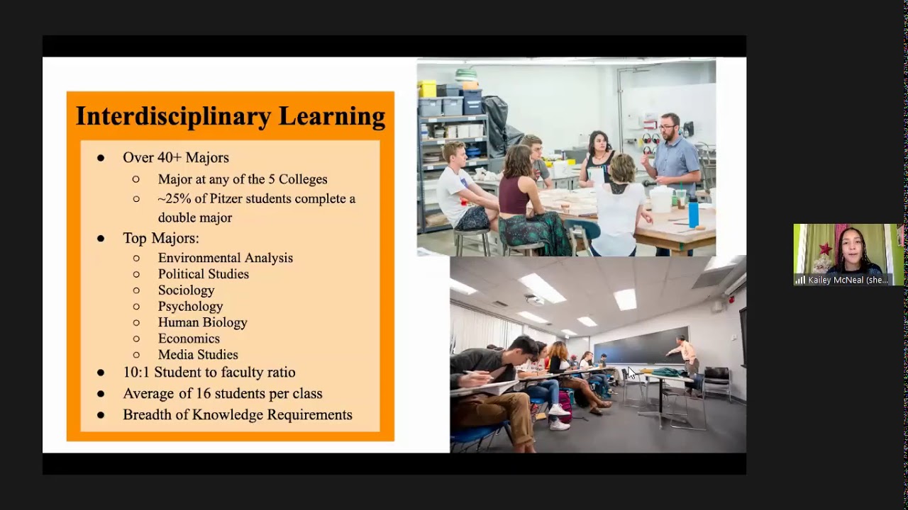 Pitzer College Virtual Information Session