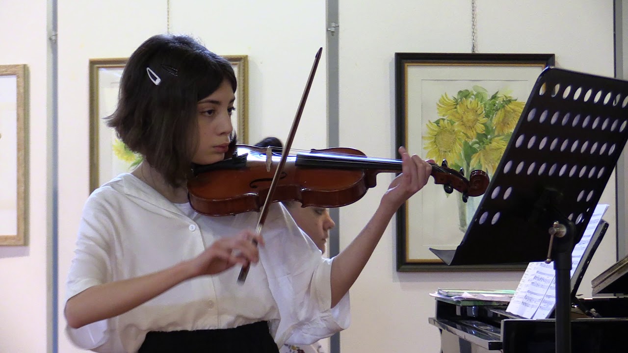 Bianca Giannini - Saggio della classe di Violino del M° Alessandro Perpich-- 2019