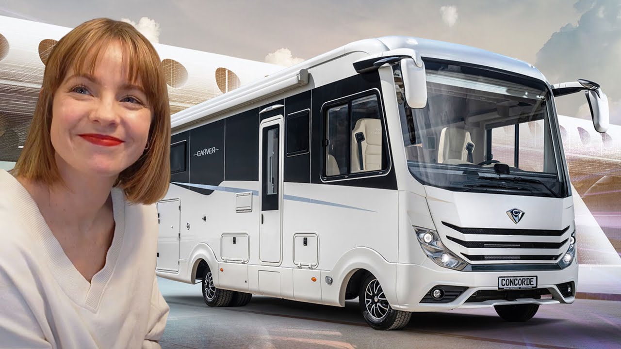 HOTEL DESIGN WOHNMOBILE 2024 für alleinreisende Paare: Concorde Carver 850 L CAMPERVANS