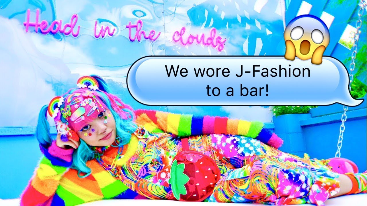 J-Fashion Meet Up at a Colorful Bar + Roller Rink!
