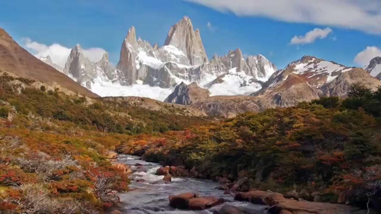 Cerro Fitz Roy at El Chaltén, Argentina in HD