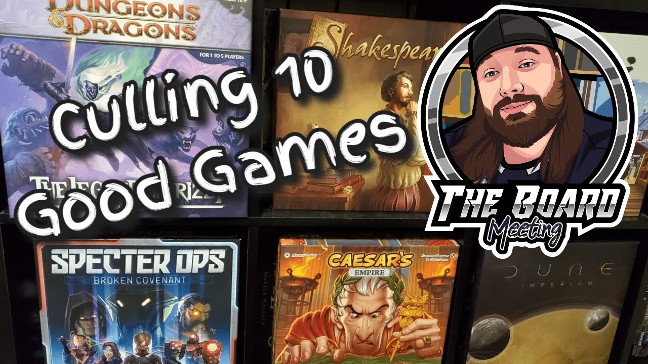 Culling 10 Good Games