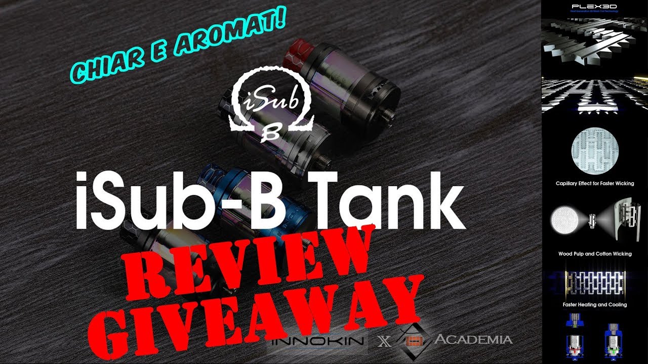 Prezentare Innokin iSub B | Concurs: Academia X Innokin X WhyNotVape X Ossem Juice