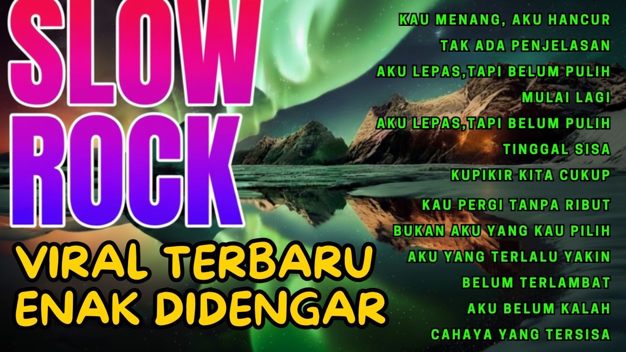 SLOW ROCK BARAT TERBAIK 90an 🎸 Lagu Nostalgia Populer Sepanjang Masa Paling Bikin Baper