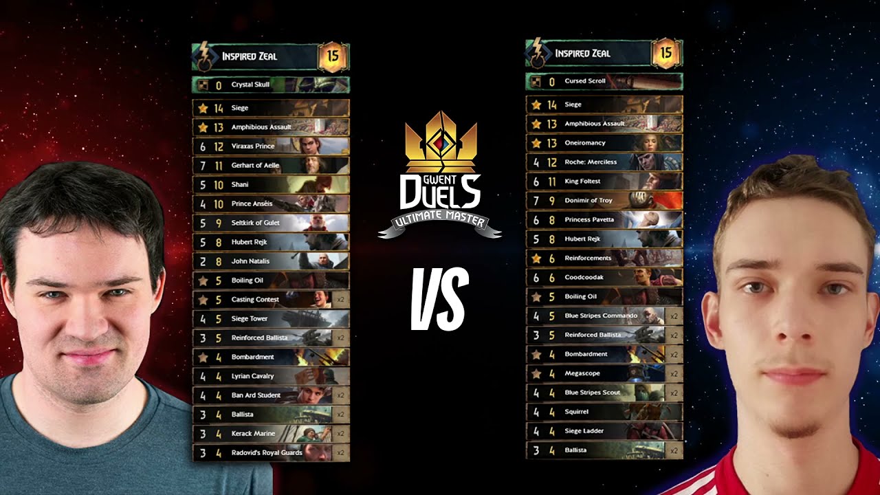 Kolemoen vs Pajabol game 3/7 / July 16th GWENT DUELS