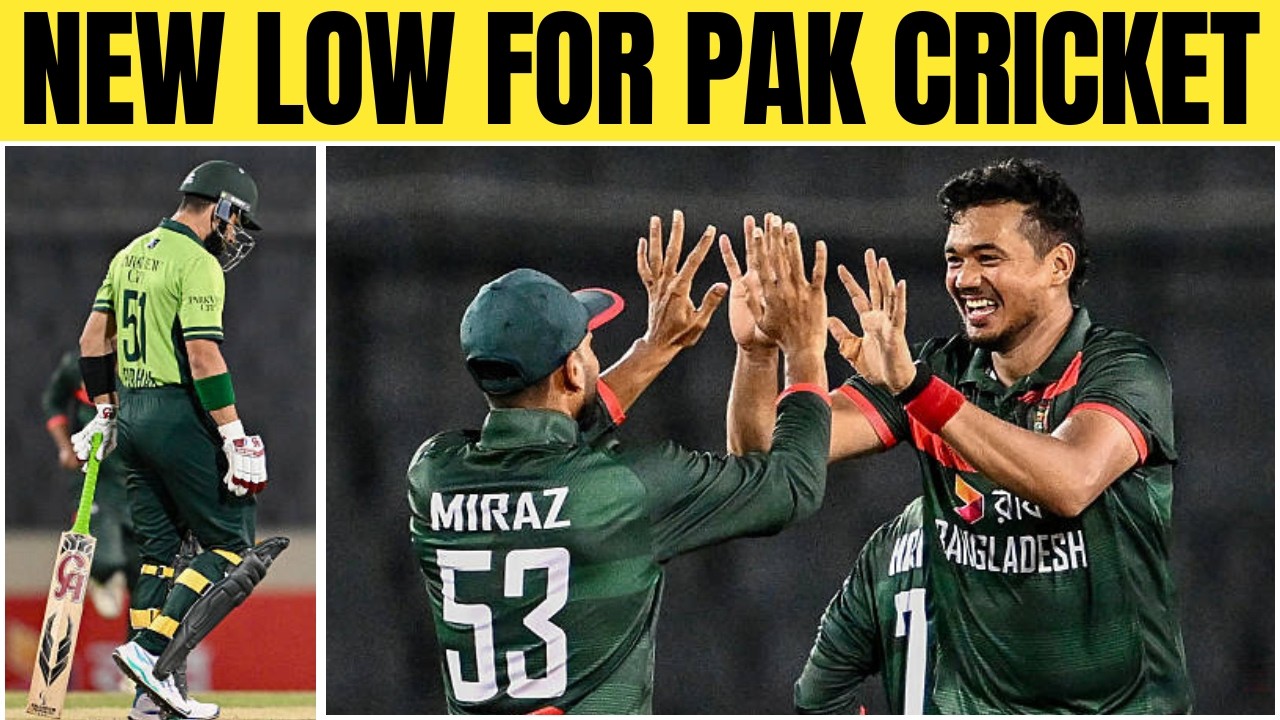 LIVE: Bangladesh beat Pakistan 2-1 in ODI series after winning third ODI by 11 runs | Sports Today