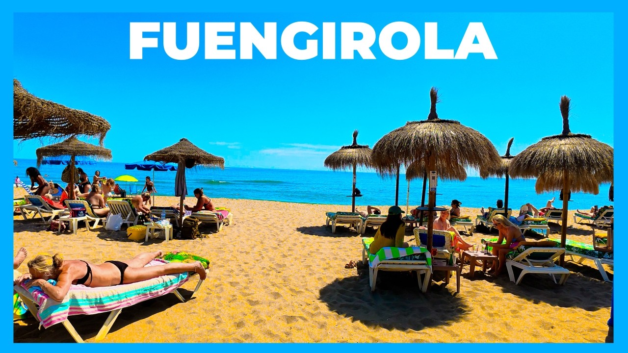 Fuengirola Spain 4K Walking Tour | Los Boliches Beach &ndash; Sunny April 2026, Costa del Sol