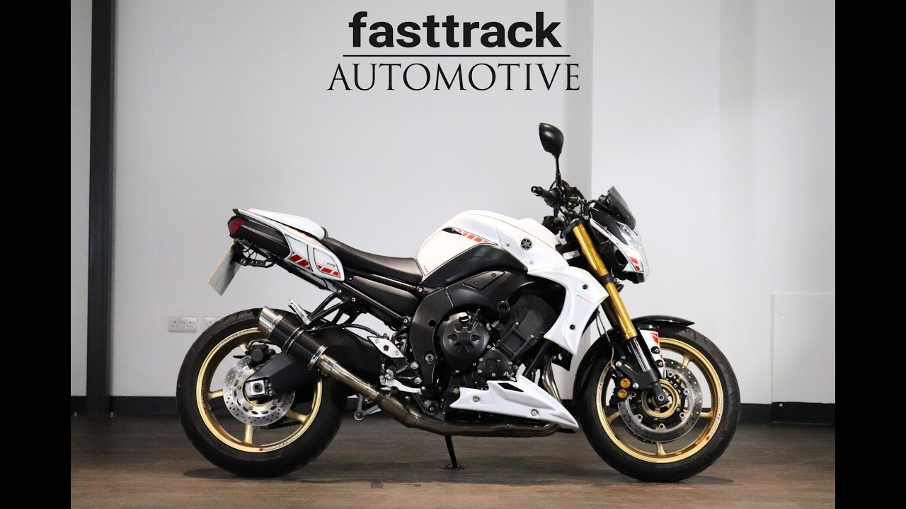 YAMAHA FZ8 WALK AROUND VIDEO TOUR START UP
