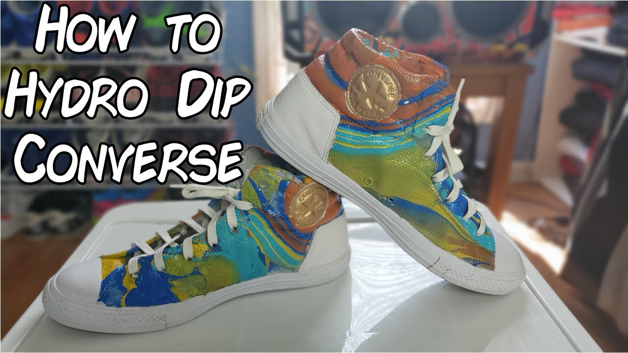 How to HYDRO Dip | Custom HYDRO Dipping Converse on a budget