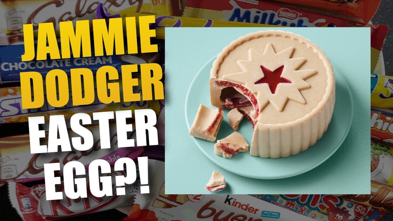 A Biscuit Icon Reimagined?! Aldi’s Jammie Dodger Biscuit Wheel Easter Egg Review