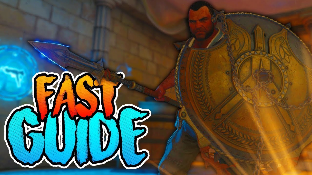 ANCIENT EVIL - APOLLO'S WILL SHIELD GUIDE (Black Ops 4 Zombies Tutorial)
