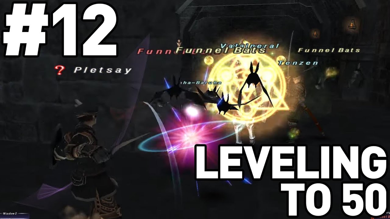 Let's Play FFXI (2025) Part 12 - Leveling to 50