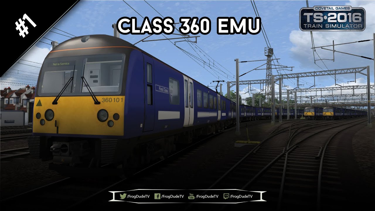 Heading Out | Class 360 EMU | 1080p/60FPS | FrogDudeTV