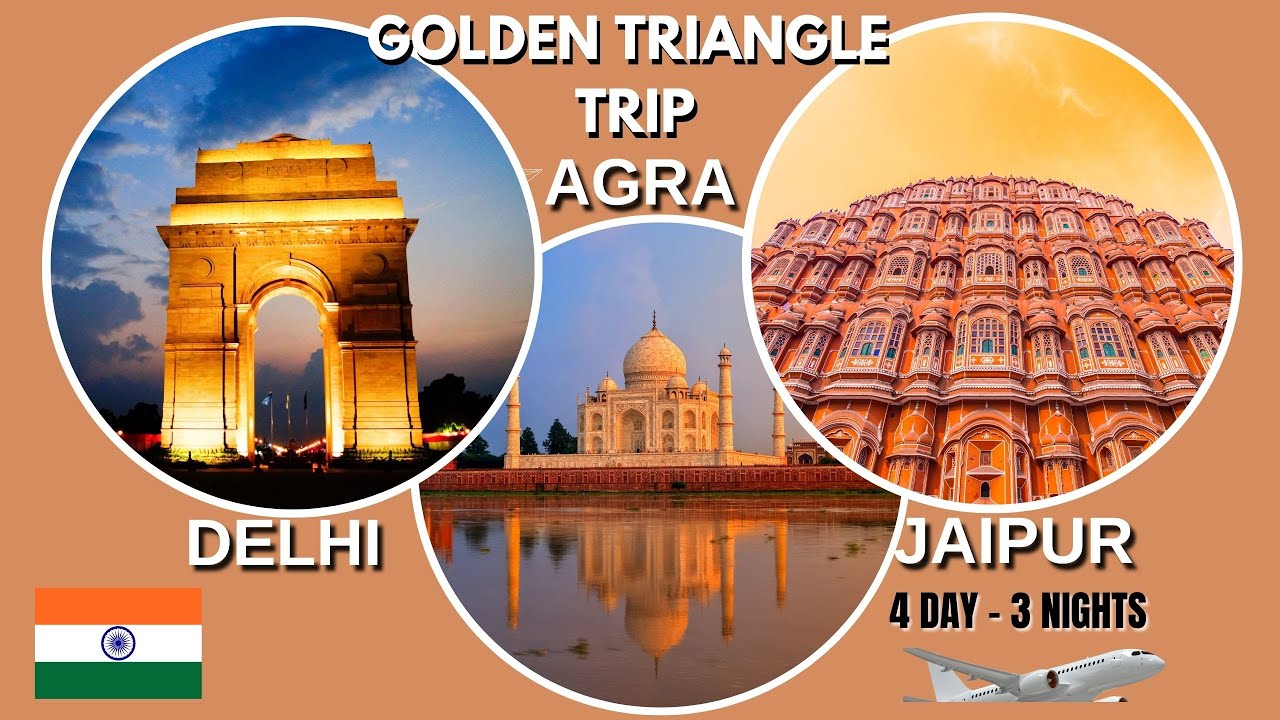 Delhi - Agra - Jaipur in 4-Day | Golden Triangle of India Itinerary & Budget | India