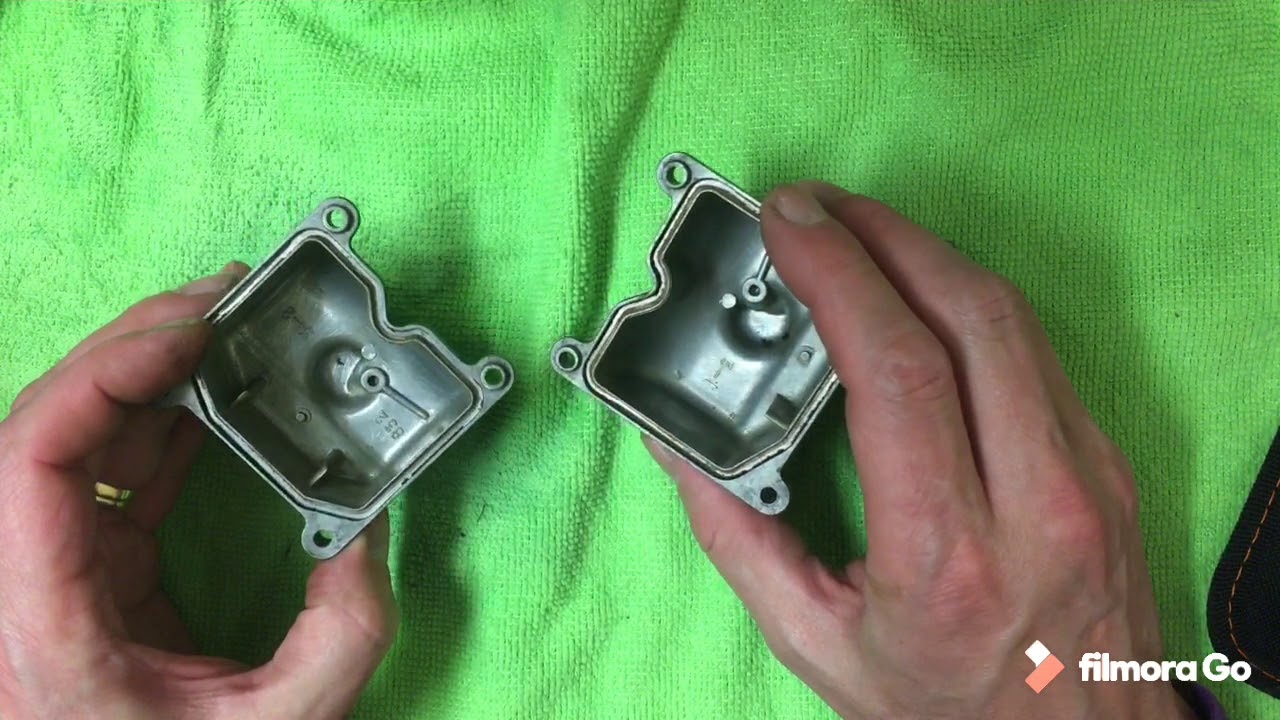 Kawasaki GPZ500S видео 10 — Установка ремкомплекта карбюратора