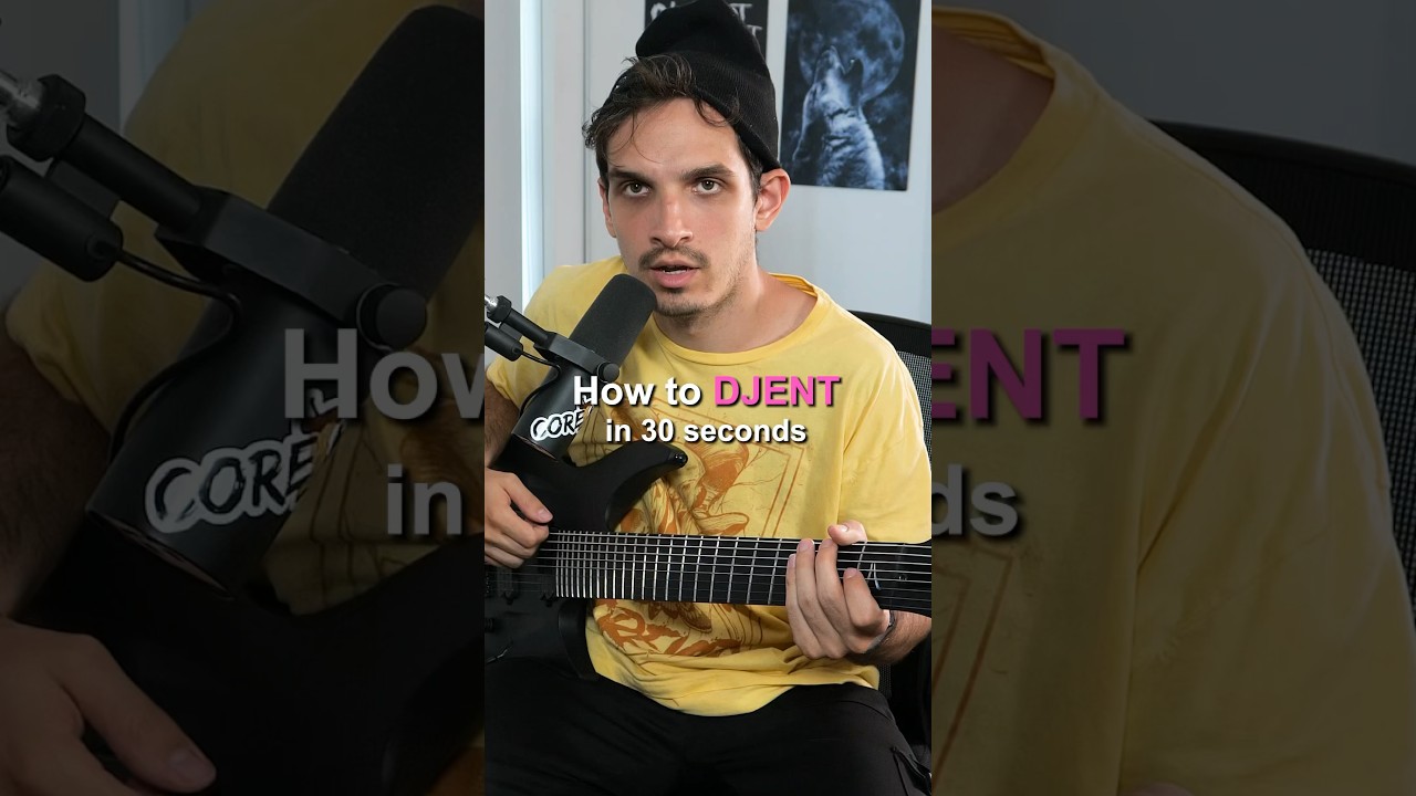 How to Djent in 30 seconds #shorts