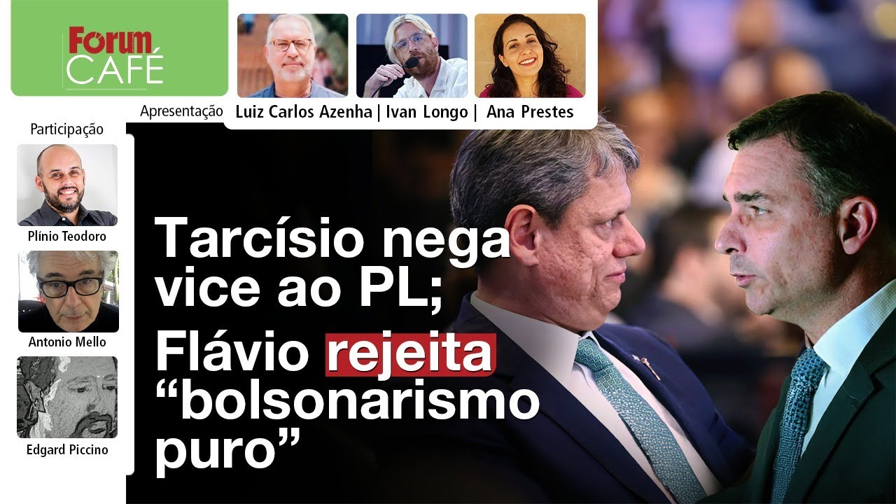 PL define candidatos mas não emplaca vice de Tarcísio | Flávio quer abandonar o 