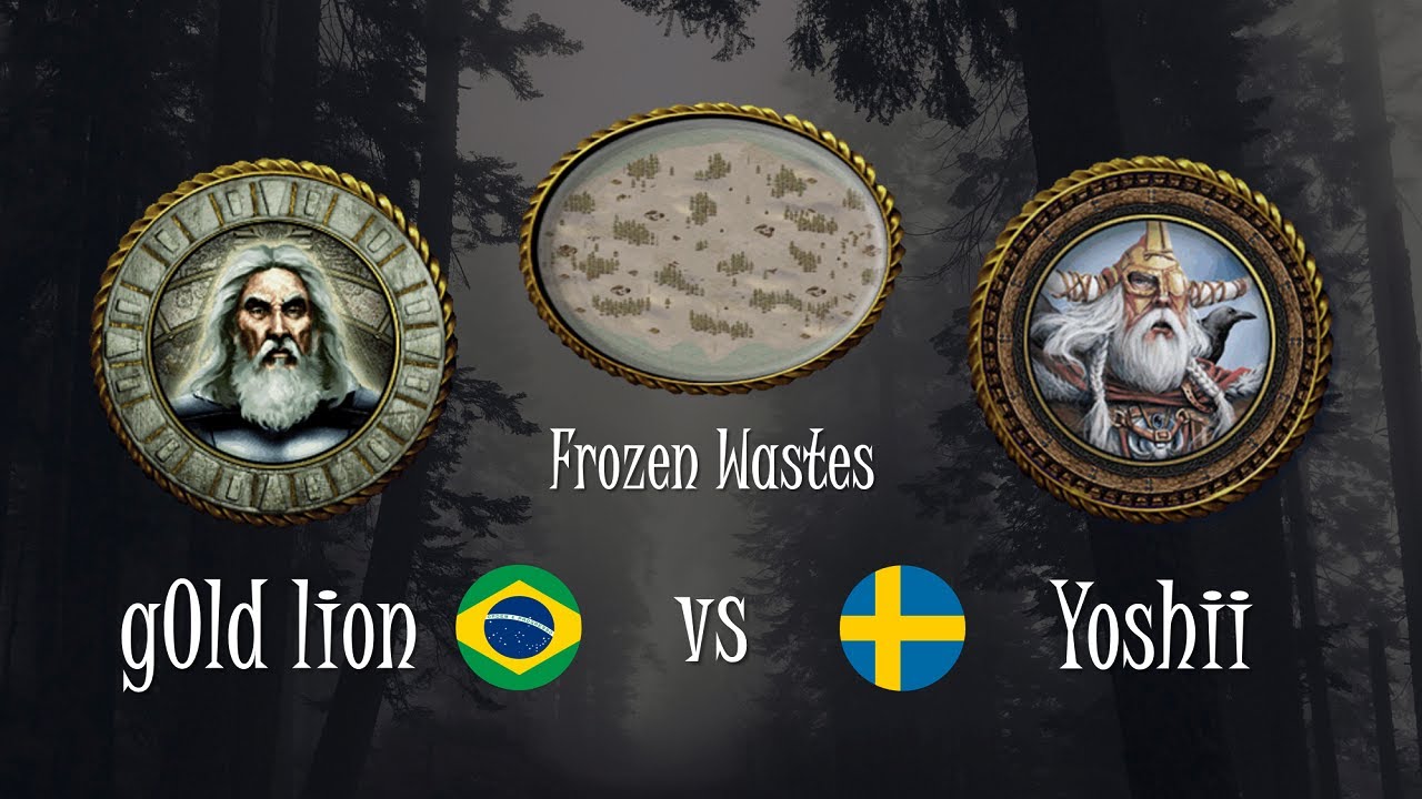 [Oranos] g0ld_lion vs Yoshii [Odin] - AGE OF MYTHOLOGY