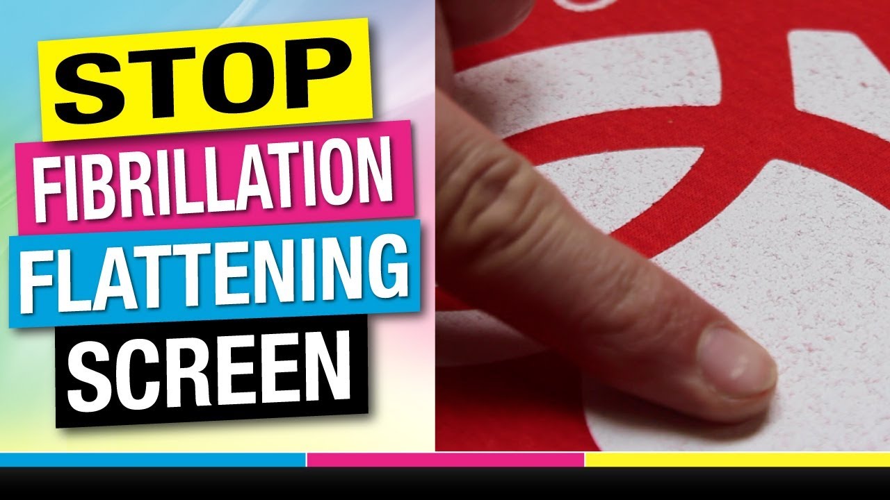 How to Use a Flattening Screen | Automatic and Manual Screen Printing Press