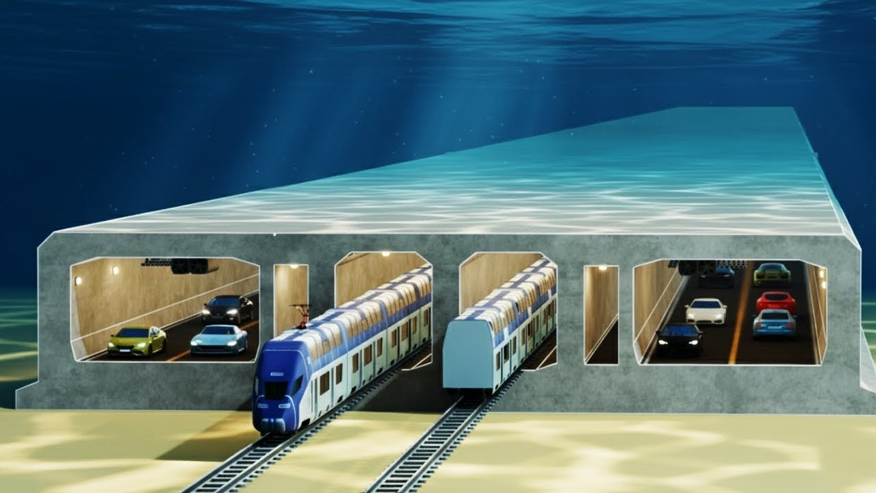 Tunnel a tubo immerso – Un capolavoro di ingegneria sotto il mare