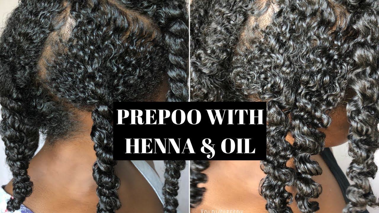 PrePoo with Henna Tea & Oil | How I Strengthen My Fine Hair