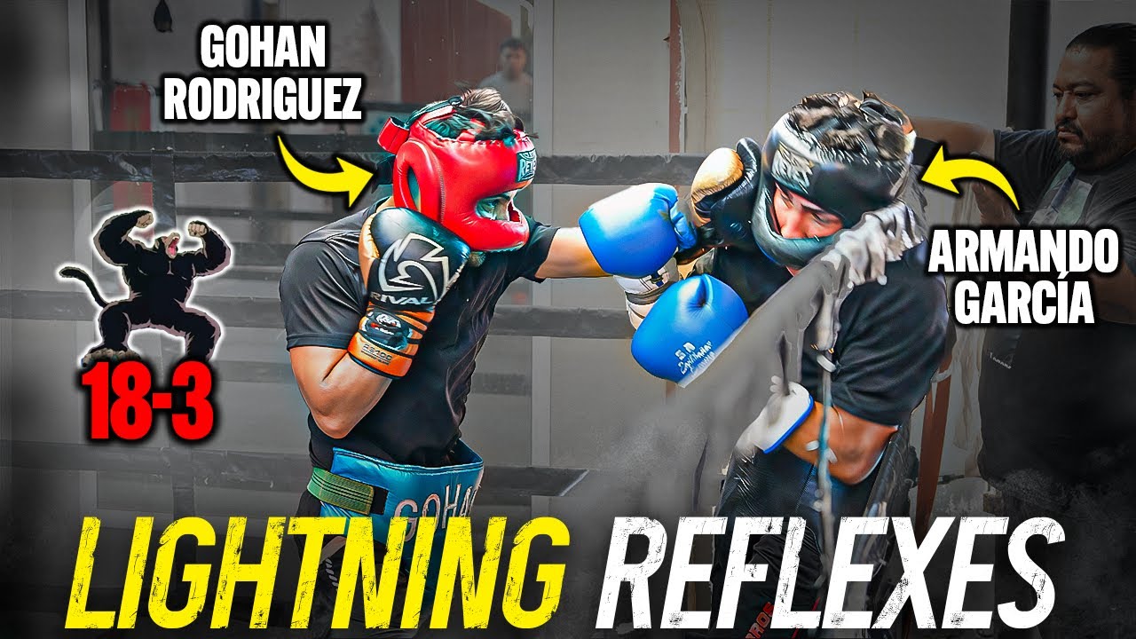 UNREAL! 18-3 Pro Boxer Shows Off LIGHTNING REFLEXES In Sparring!