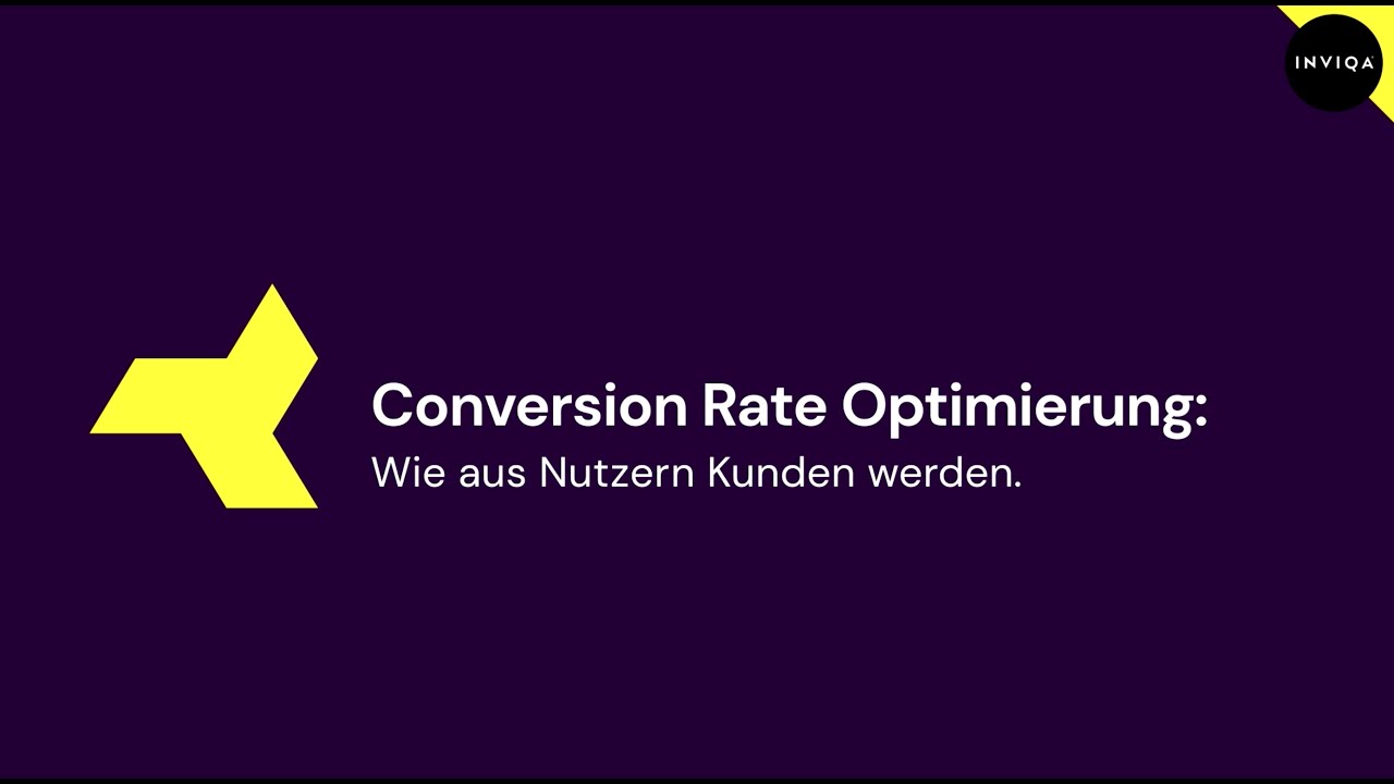 Conversion Rate Optimierung - Der Experten-Talk mit Inviqa