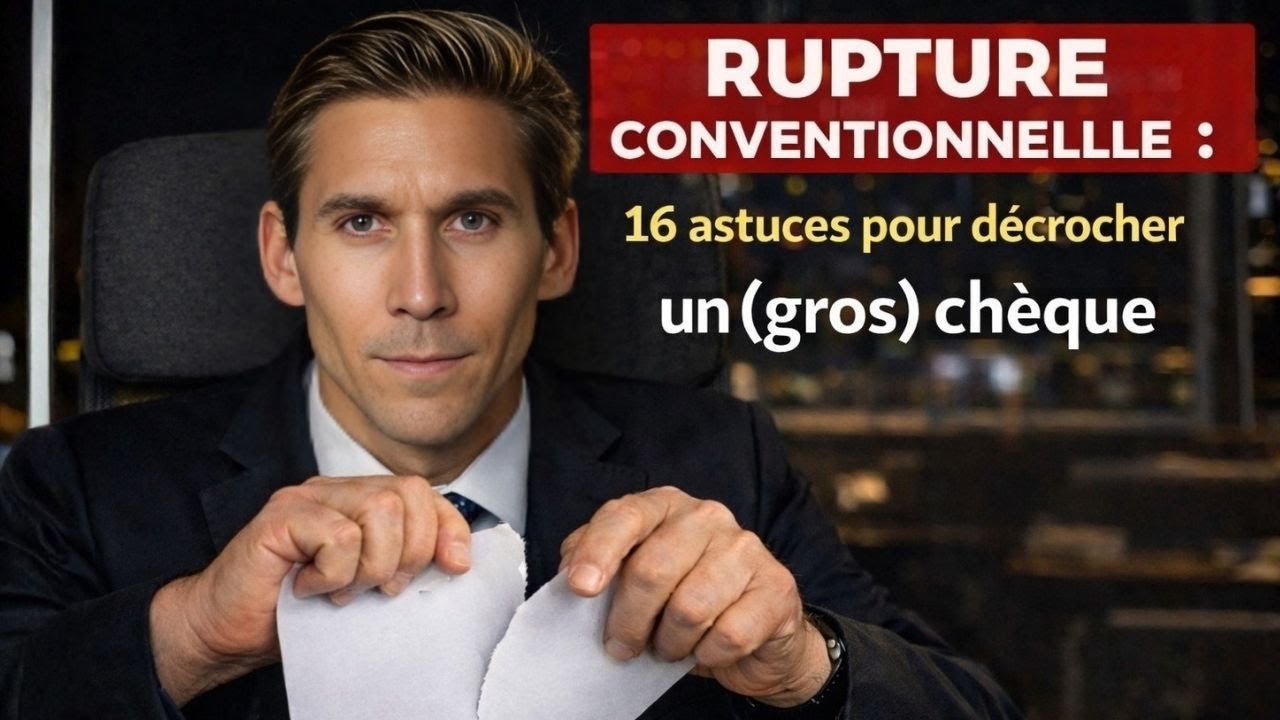 RUPTURE CONVENTIONNELLE: 16 ASTUCES POUR L'OBTENIR
