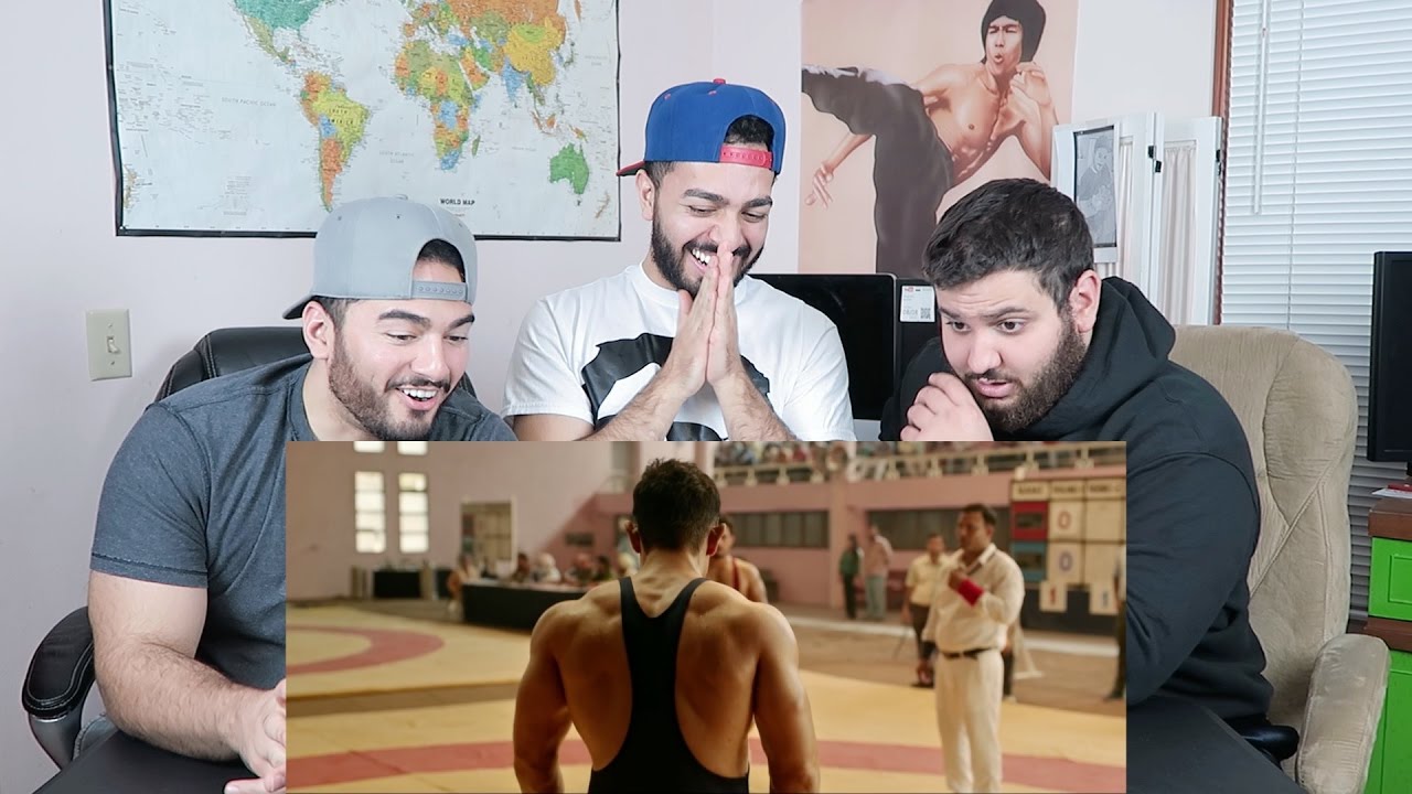 ARAB GUY REACTING TO AAMIR KHAN DANGAL TRAILER 2016!!