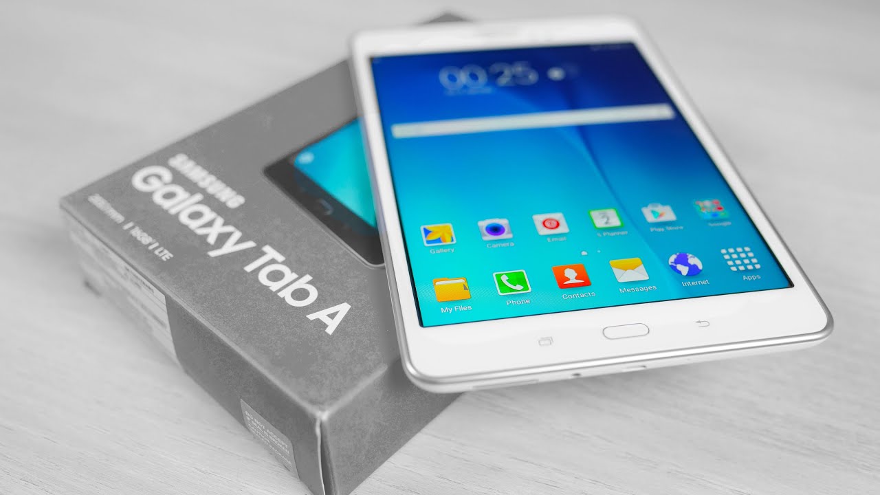 Galaxy Tab A - Unboxing & Hands On (4K)