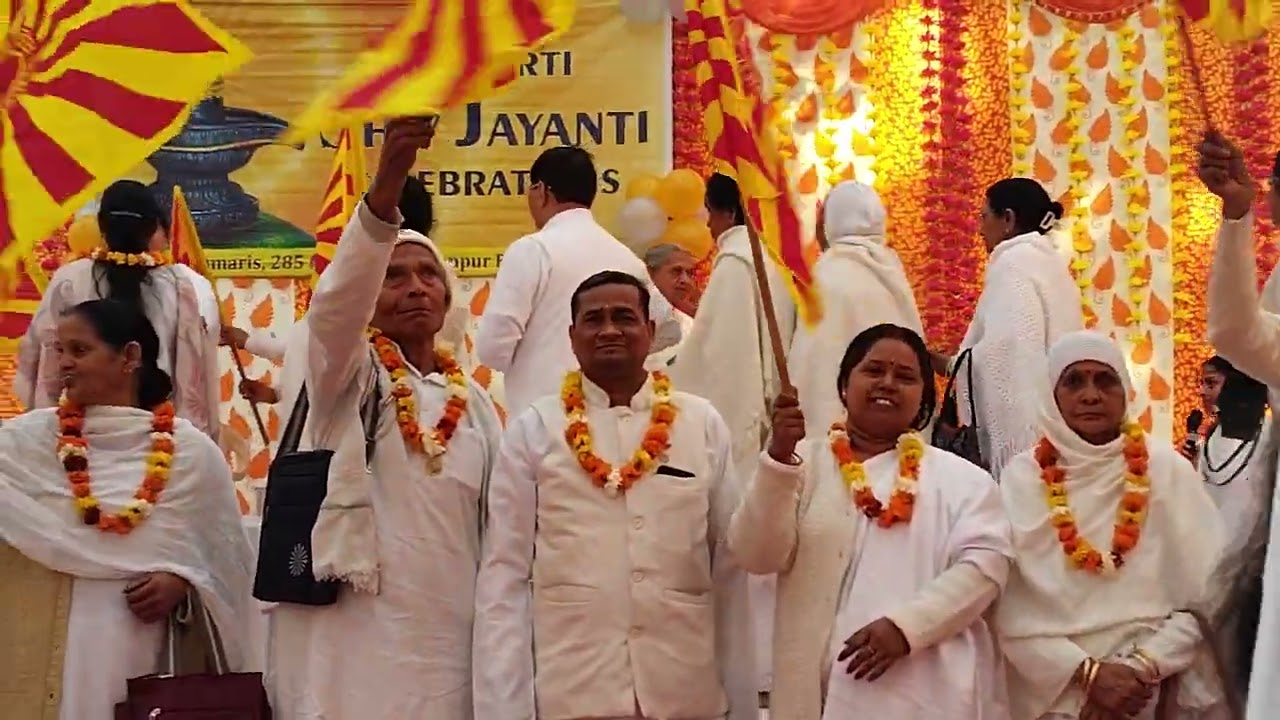 Shiv baba ka jhanda, bramha kumari khanpur centre 😇
