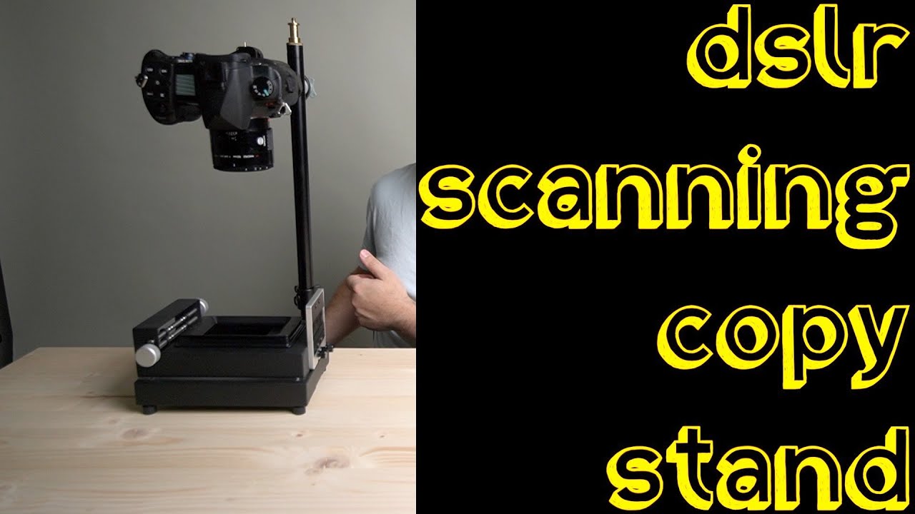DSLR Scanning Copystand