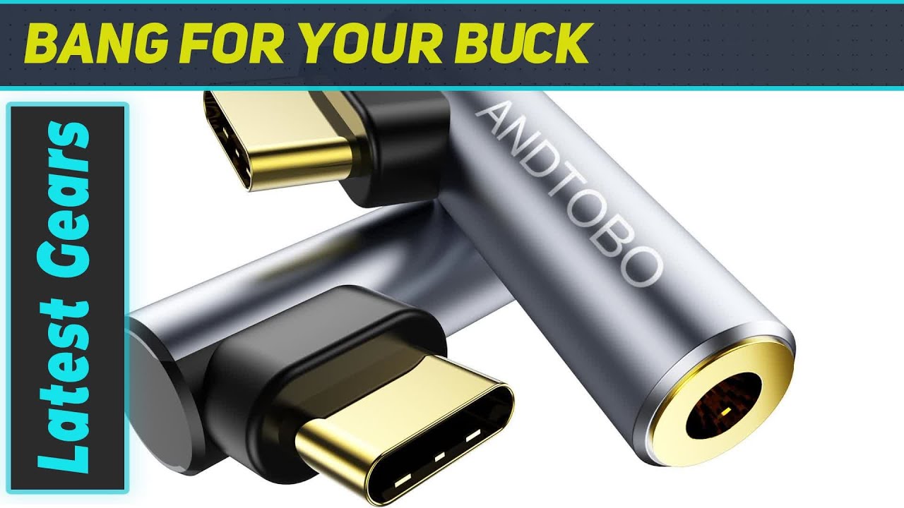 Unlock Hi-Fi Sound on Your USB C Device! - ANDTOBO USB C to 3.5mm Audio Adapter Review